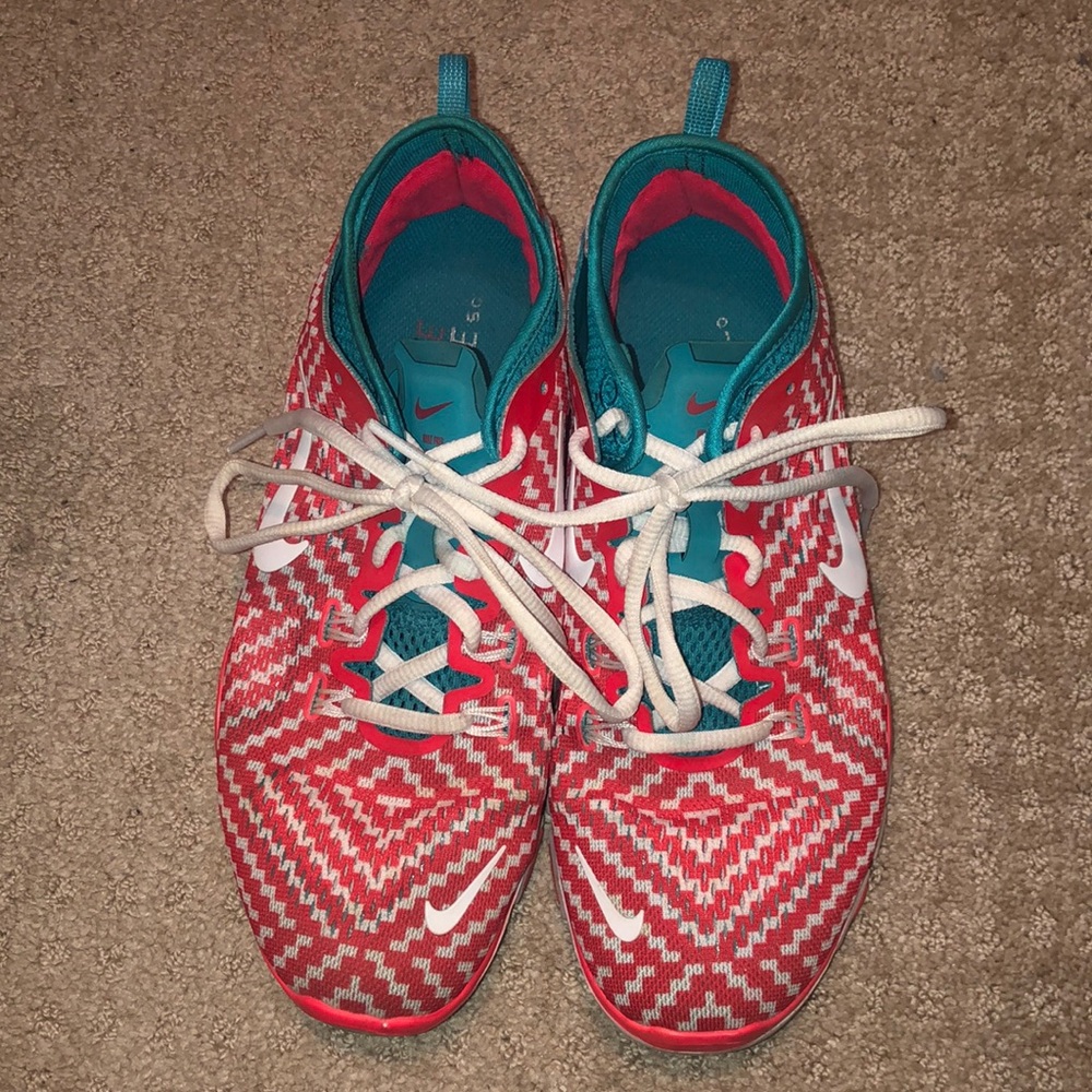 Nike Free 5.0 - Teal Pink & White